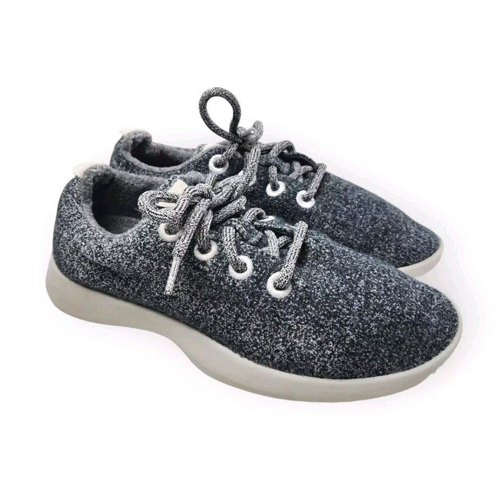 Allbirds‎ WR Wool Runners Gray Casual Athletic Running Shoes, Womens Size 8